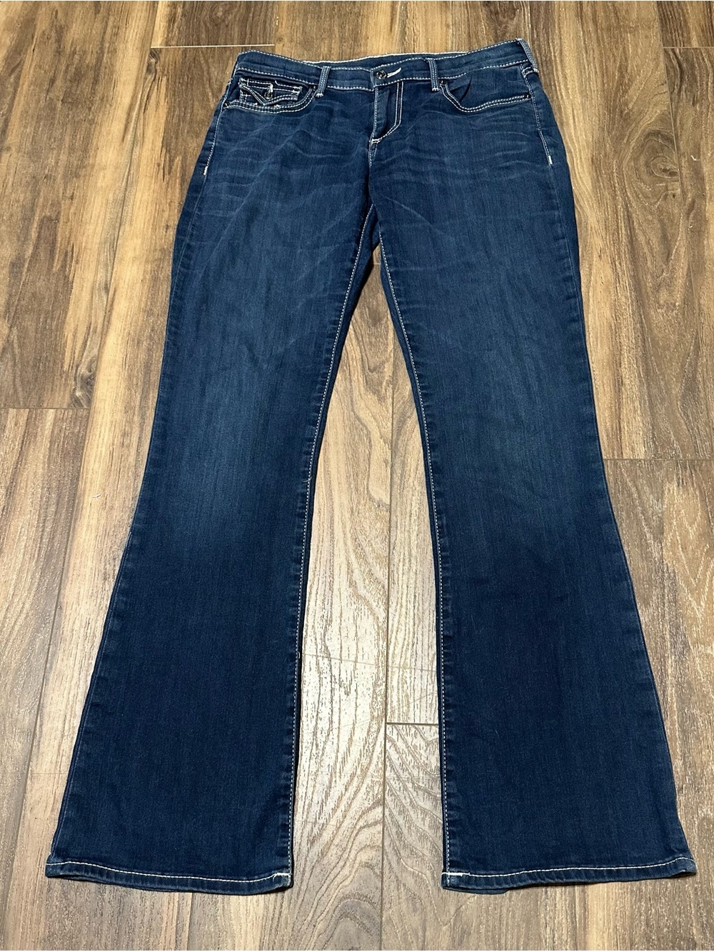 True Religion Dark Blue Flare Jeans
